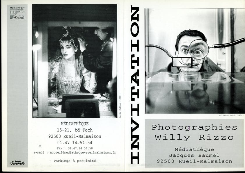 EXHIBITIONS OF PHOTOGRAPHS AND DESIGN BY WILLY RIZZO